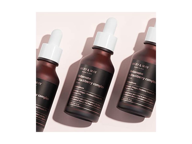 Mary & May Idebenone BlackBerry Complex Serum 1.01 Fl Oz/30ml