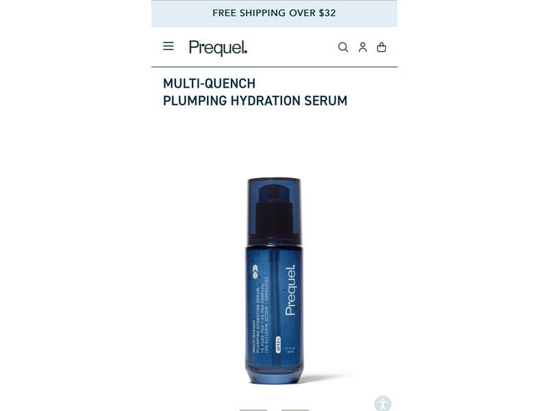 Prequel Multi-Quench Plumping Hydration Serum, 1.7 oz/50 mL