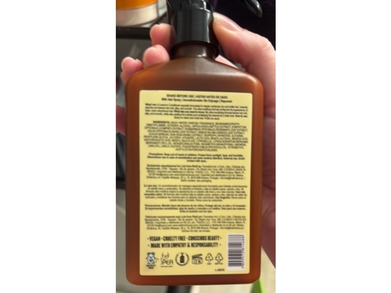 Lola Rapunzel Leave-In Conditioner Milk Spray, 8.45 fl oz/250 mL