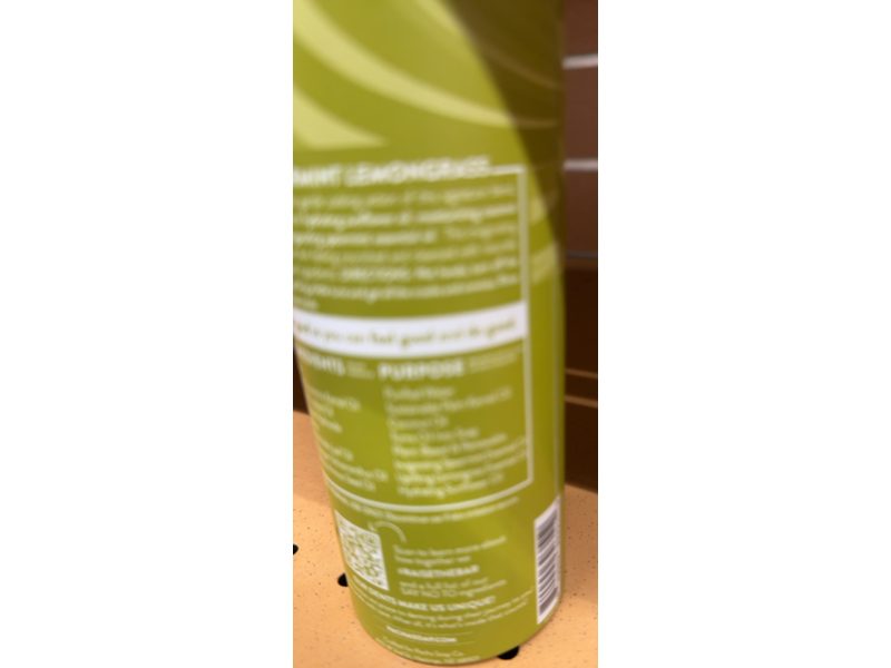 Pacha Soap Foaming Hand Soap, Spearmint Lemongrass, 12 fl oz/354 mL