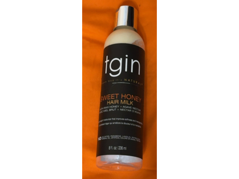 Tgin Hair Milk, Sweet Honey, 8 fl oz/236 mL
