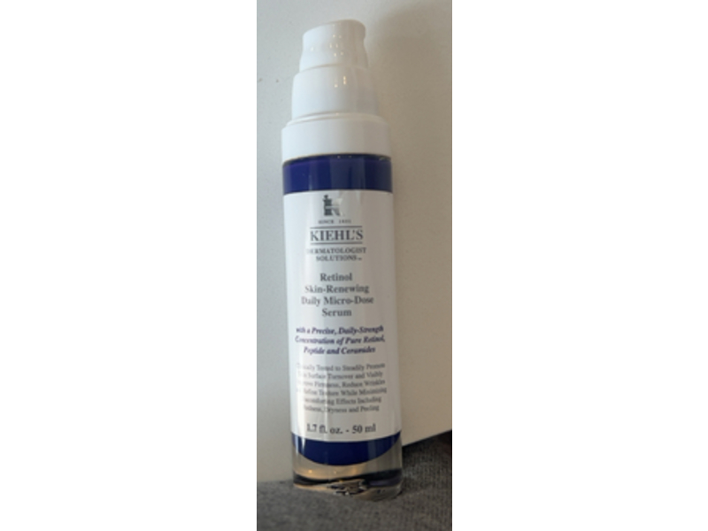 Kiehl's Since 1851 Skin-Renewing Daily Micro-Dose Serum, Retinol, 1.7 fl oz/50 mL