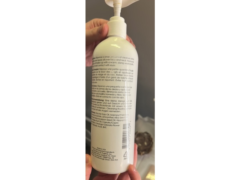 Circadia Facial Cleansing Oil, Vitamin Veli, 16 fl oz/472 mL