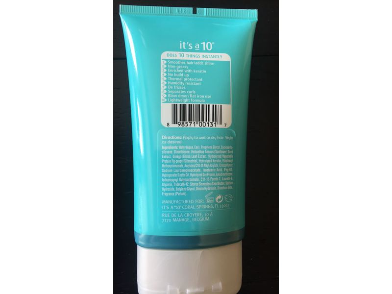 It's A 10 Blow Dry Miracle Blow Dry Balm, 5 fl oz/148 mL