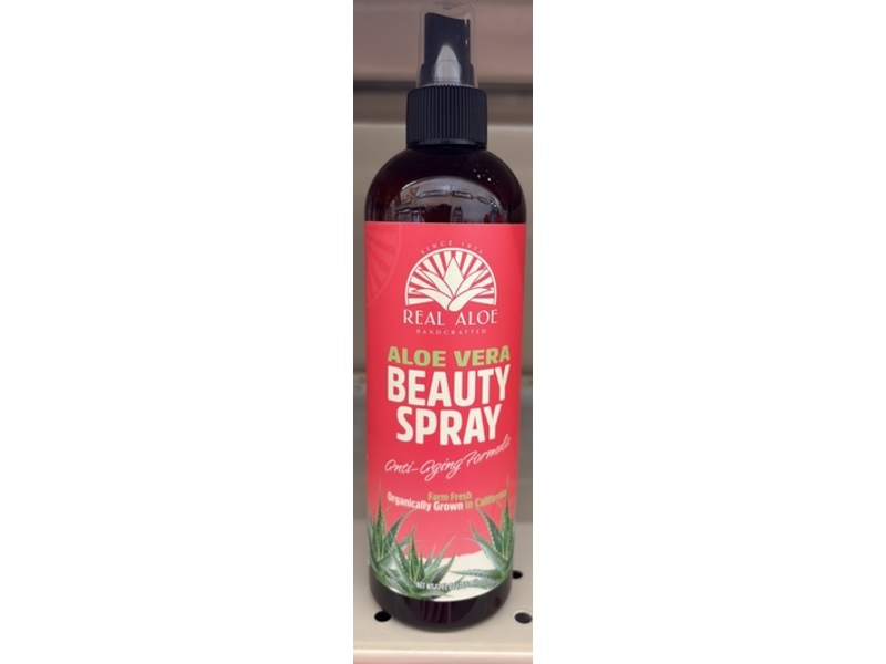 Real Aloe Aloe Vera Beauty Spray, 12 fl oz/355 mL