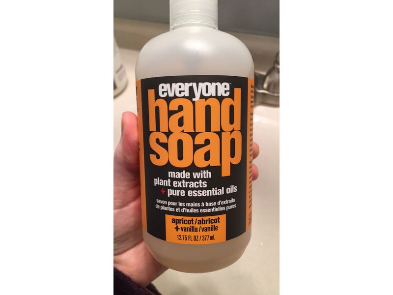 Everyone Hand Soap, Apricot + Vanilla, 12.75 fl oz/377 mL