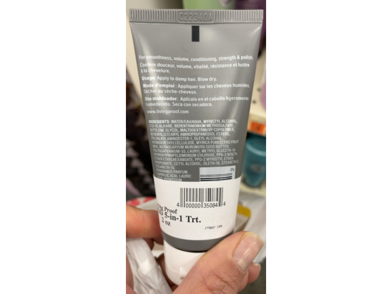 Living Proof Perfect Hair Day 5-In-1 Styling Treatment, 2.0 fl oz/60 mL