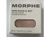 Morphe Mini Bake & Set Setting Powder, Brightening Pink, 0.09 oz/2.6 g - Image 3