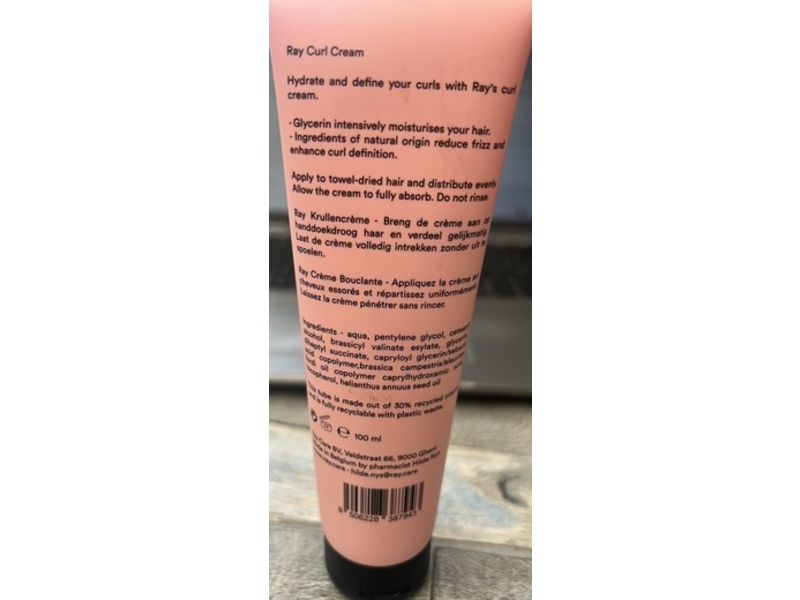 Ray Curl Cream, 100 mL