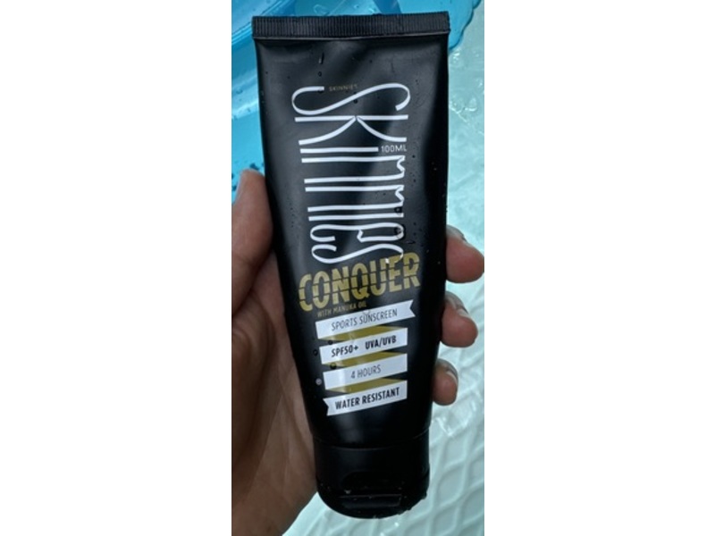 Skinnies Conquer Sports Sunscreen, SPF 50+, 100 mL