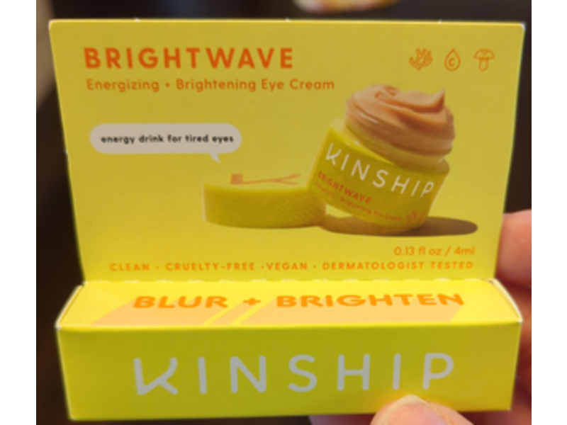 Kinship Brightway Energizing + Brightening Eye Cream, 0.13 fl oz/4 mL