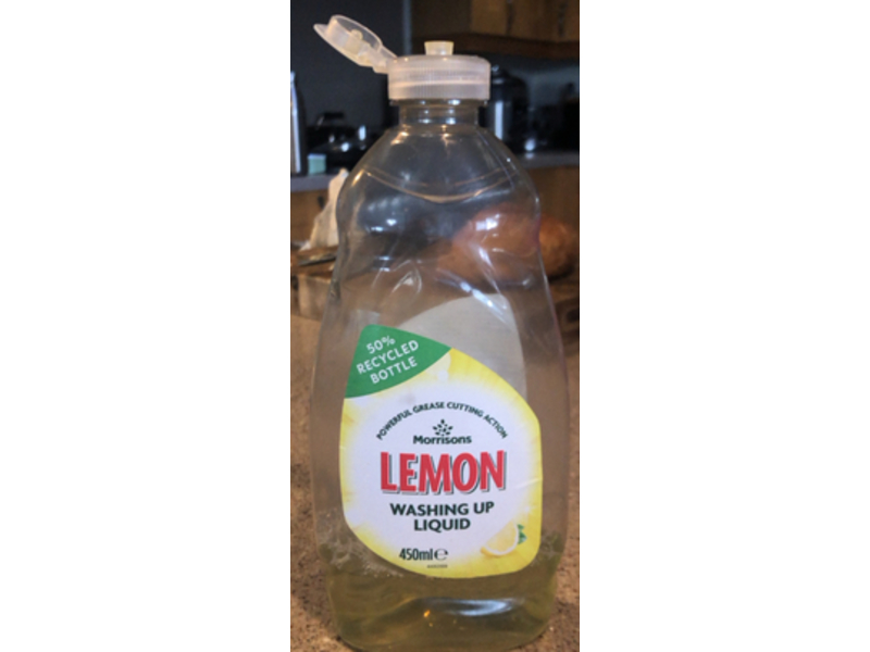 Morrison Lemon Washing Up Liquid, 450 mL