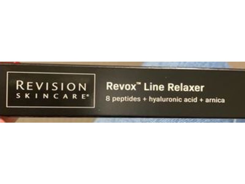 Revision Revox Line Relaxer, Peptides + Hyaluronic Acid + Arnica, 0.68 fl oz/20 mL