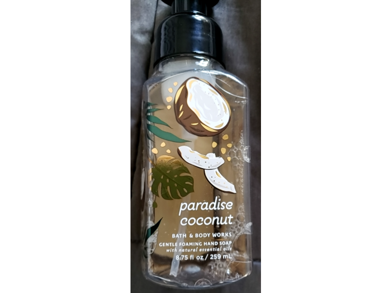 Bath & Body Works Gentle Foaming Hand Soap, Paradise Coconut, 8.75 fl oz/259 mL, 2 Pack