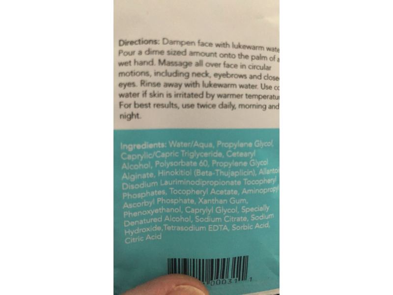 Riversol Refreshing Gel Cleanser, 5 mL