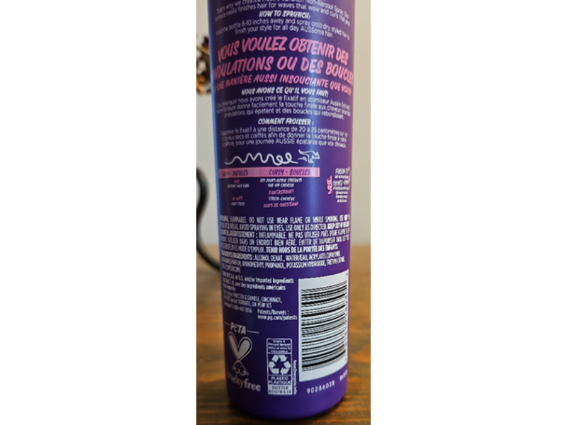 Aussie Sprunch Non-Aerosol Hair Spray, 8.5 fl oz/251 mL