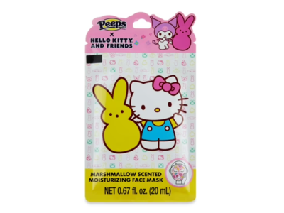 Taste Beauty Hello Kitty & Friends Face Mask, Mashmallow Scented, 0.67 fl oz/20 mL