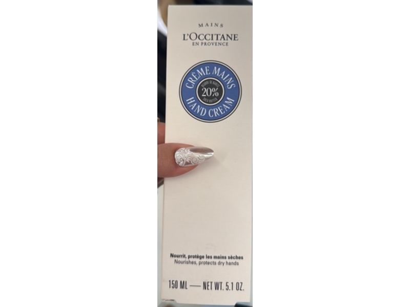 L'Occitane En Provence Hand Cream, Shea Butter, 5.1 oz/150 mL