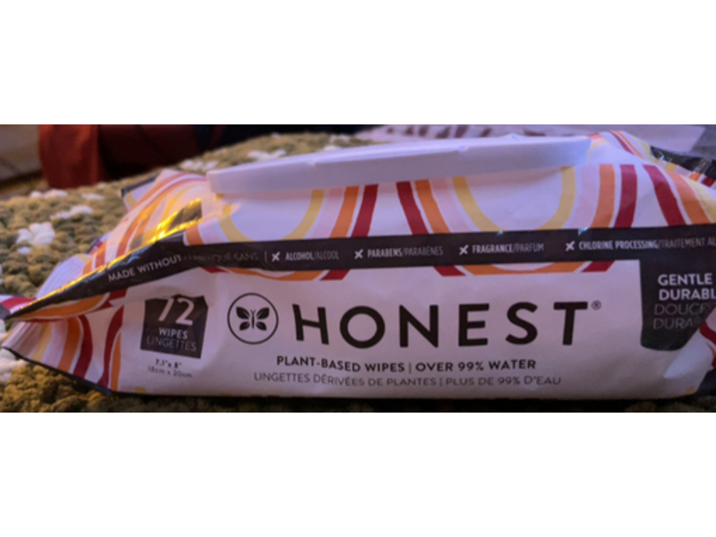 Honest Clean Conscious Wipes, 72 Count
