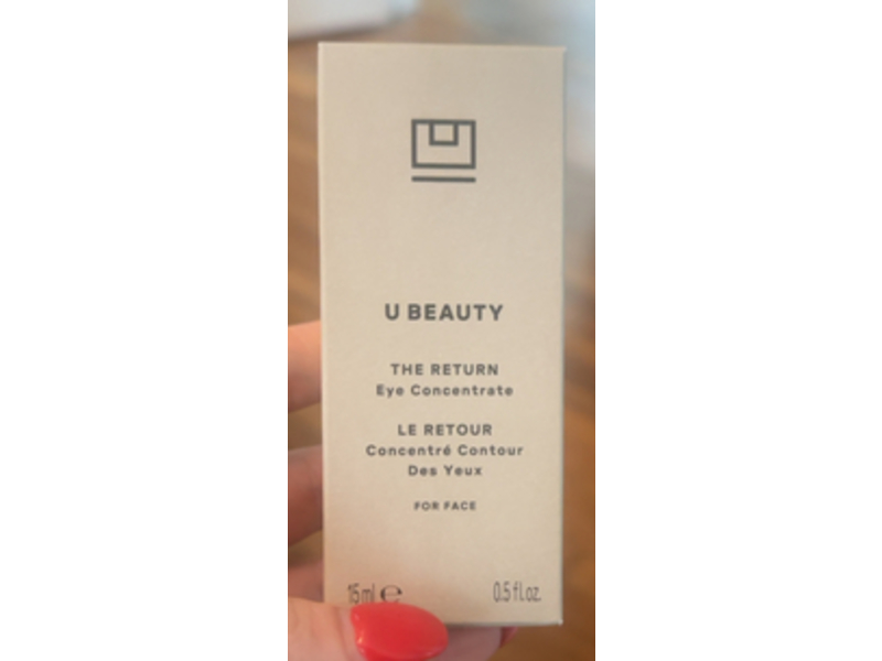 U Beauty The Return Eye Concentrate, 0.5 fl oz/15 mL