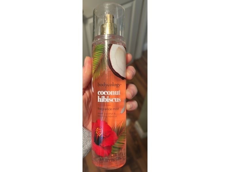Bodycology Fragrance Mist, Coconut Hibiscus, 8 fl oz/237 mL