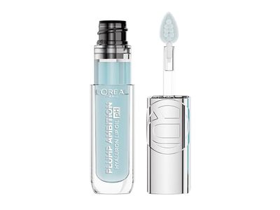 L'Oreal Paris Plump Ambition pH Hyaluron Lip Oil, 010 pH Cristal Ice, 0.16 fl oz/5 mL