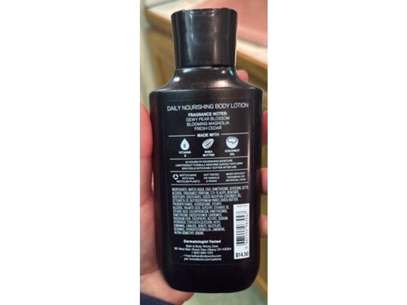 Body And Body Works Daily Nourishing Body Lotion, Mongolia Charm, 8 fl oz/236 mL