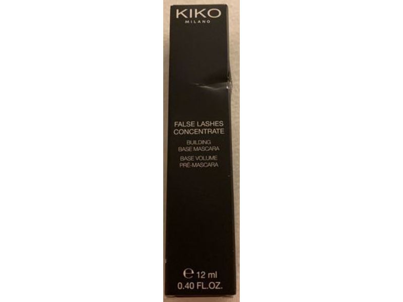 KIKO Milano False Lashes Concentrate Building Base Eyes Mascara, Clear, 0.40 fl oz/12 mL