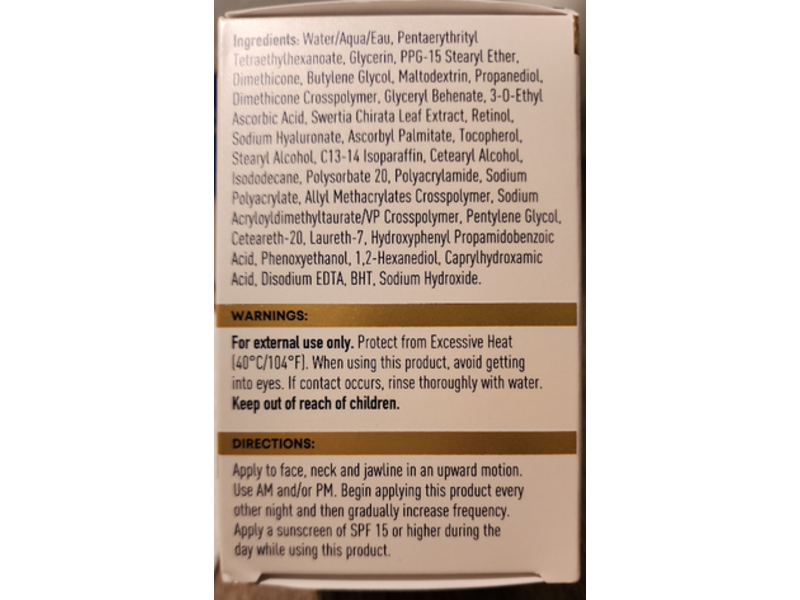 Roc Advanced Retinol & Swertiamarin Countour Cream, 1.7 fl oz/50 mL