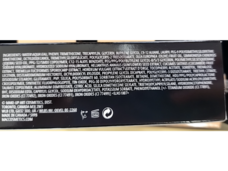 M. A. C Cosmetics Studio Radiance Serum - Powered Foundation, NW10, 1.0 fl oz/30 mL