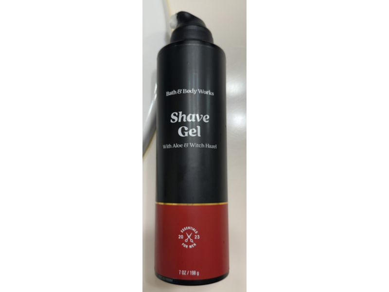 Bath & Body Works Shave Gel, Aloe & Witch Hazel, 7 oz/198 g