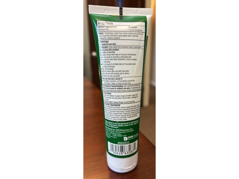 CVS Health Pain Relief Gel, 3 fl oz/89 mL