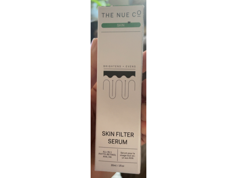 The Nue Co. Skin Filter Serum, Phyto-Retinol Aha + Ha, 1 fl oz/30 mL