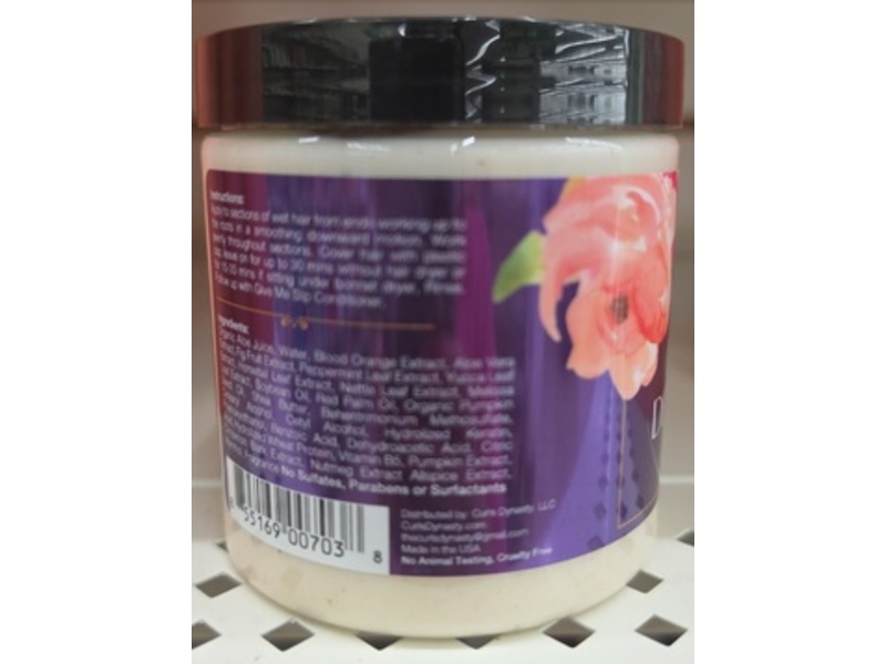 Curls Dynasty Pumpkin Mint Deep Treatment, 8 oz/227 g