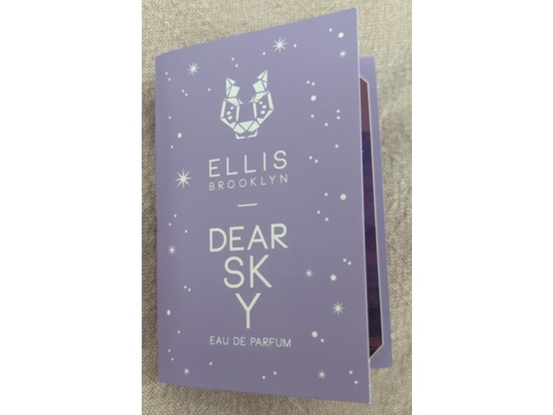 Ellis Brooklyn Eau De Parfum, Dear Sky, 0.05 fl oz/1.5 mL