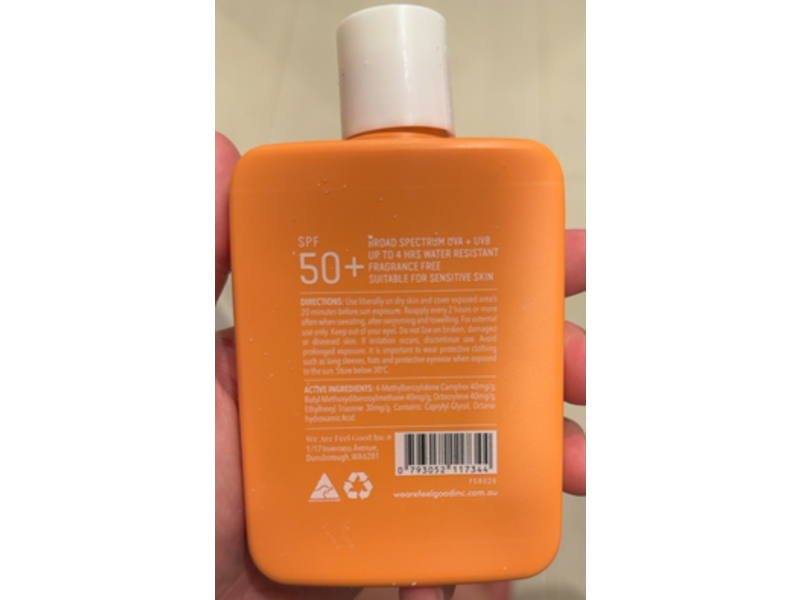 We Are Feel Good Sensitive Sunscreen Lotion, 50+ 200, mL