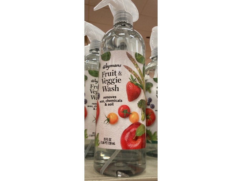 Wegmans Fruit & Veggie Wash, 25 fl oz/739 mL