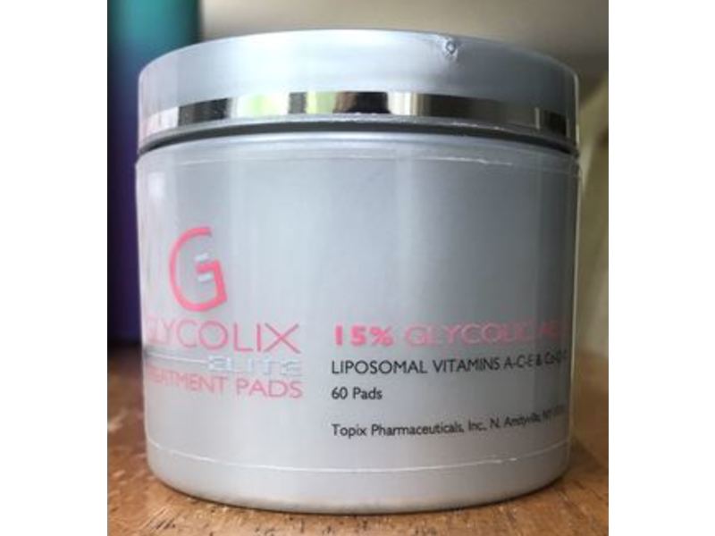 Glycolix Elite 15% Treatment Pads, 60 Pads