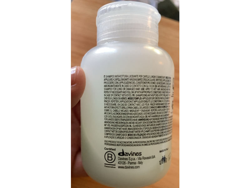 Davines Melu Shampoo, Lentil Seed Extract, 2.5 fl oz/75 mL