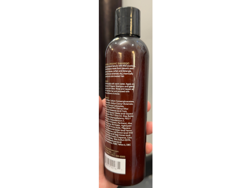 Influance Its Natural Organic Shampoo, 8 fl oz