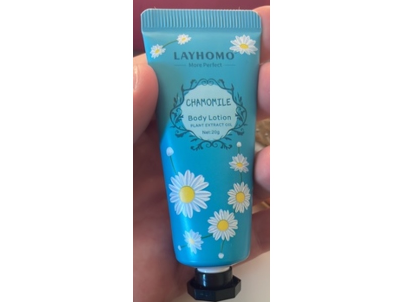 Layhomo Body Lotion, Chamomile, 20 g