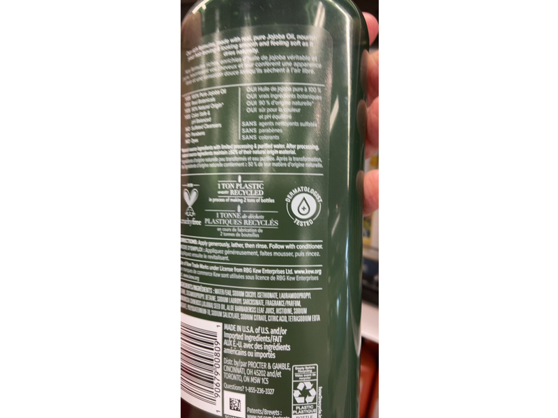 Herbal Essences Smoothing Air Dry Shampoo, Jojoba Oil, 13.5 fl oz/400 mL