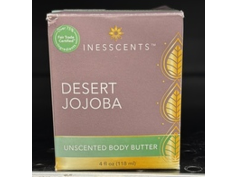 Inesscents Desert Jojoba Unscented Body Butter, 4 fl oz/118 mL