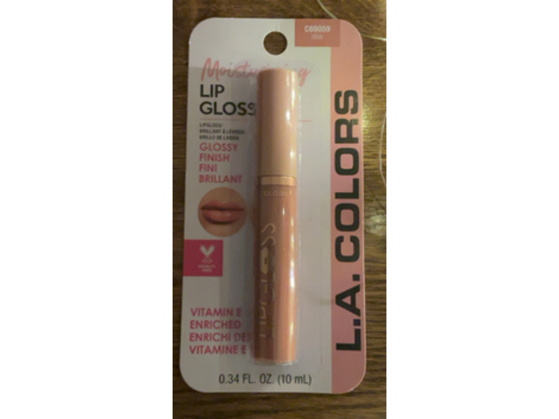 L.A.Colors Moisturizing Lip Gloss, Bliss, 0.34 fl oz/10 mL