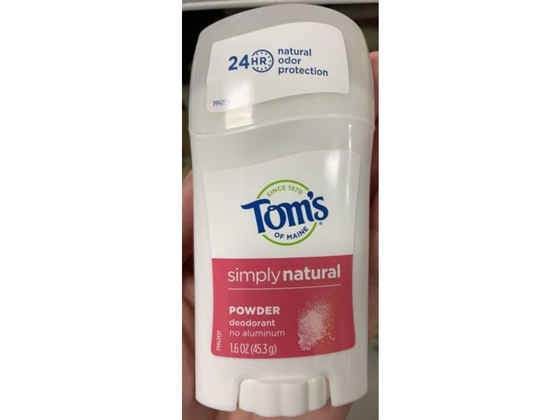 Tom's Of Maine Simply Natural Deodorant, Powder, 1.6 oz/45.3 g
