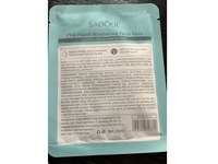 Sadoer Moisturizing Facial Mask, Pink Peach, 25 mL - Image 4