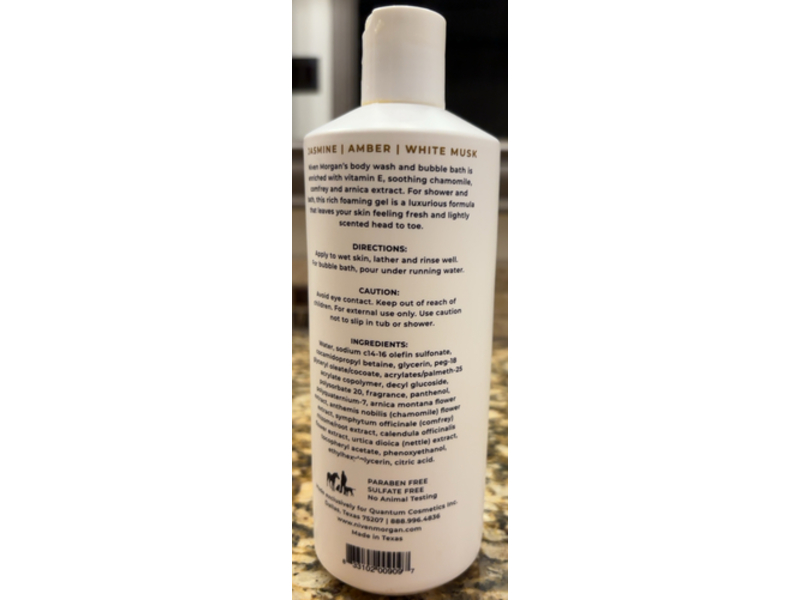 Niven Morgan Body Wash, Gold, 16 fl oz/473 mL