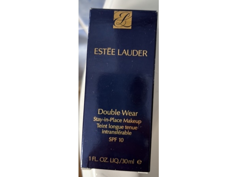 Estee Lauder Double Wear Stay-In-Place Makeup Foundation, SPF 10, 1W1 Bone, 1 fl oz/30 mL