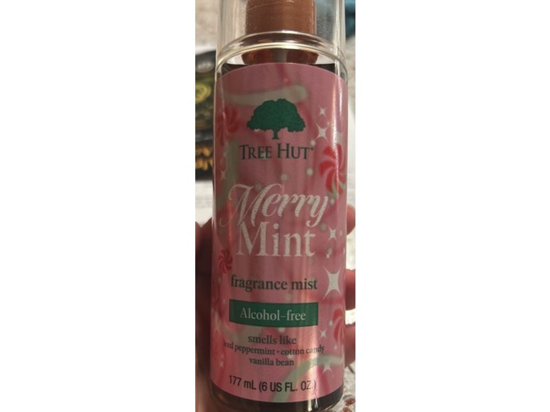 Tree Hut Fragrance Mist, Merry Mint, 6 fl oz/177 mL