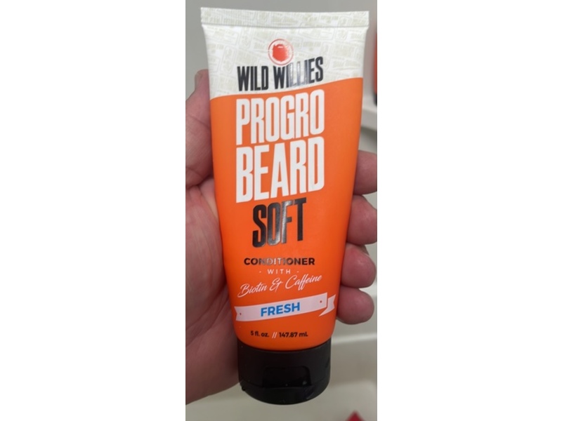 Wild Willies Progro Beard Soft Conditioner, Fresh, 5 fl oz/147.87 mL